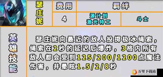 云顶之弈s8赛季猪妹技能羁绊全面解析：深入解读新季度猪妹战斗能力览表