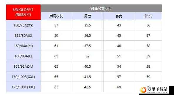 日本尺码与亚洲尺码区别大揭秘